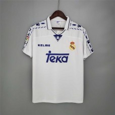 Real Madrid 96/97 Home White Soccer Jersey